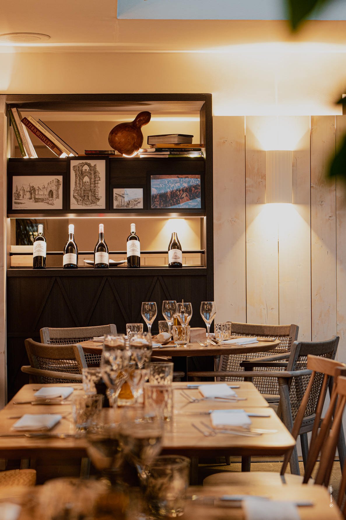 CHEZ CHRISTINE RESTAURANT SALLE 2025 11 06 CARCASSONNE VERRI 9